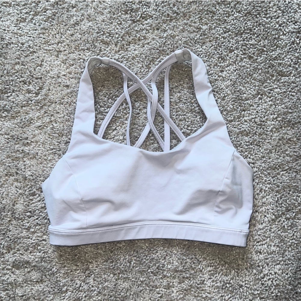 Lululemon Free to be Serene Sports Bra - light purple